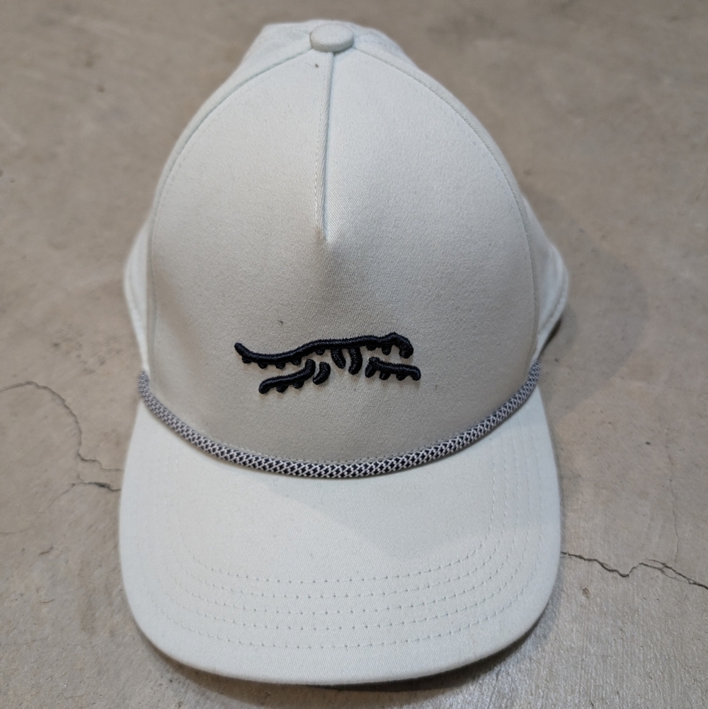 Men's Cream Embroidered Baseball Cap - Brand: